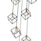 Z-Lite Vertical 7 Light Pendant, Bronze + Olde Brass 478-7BRZ-OBR - alternate 5